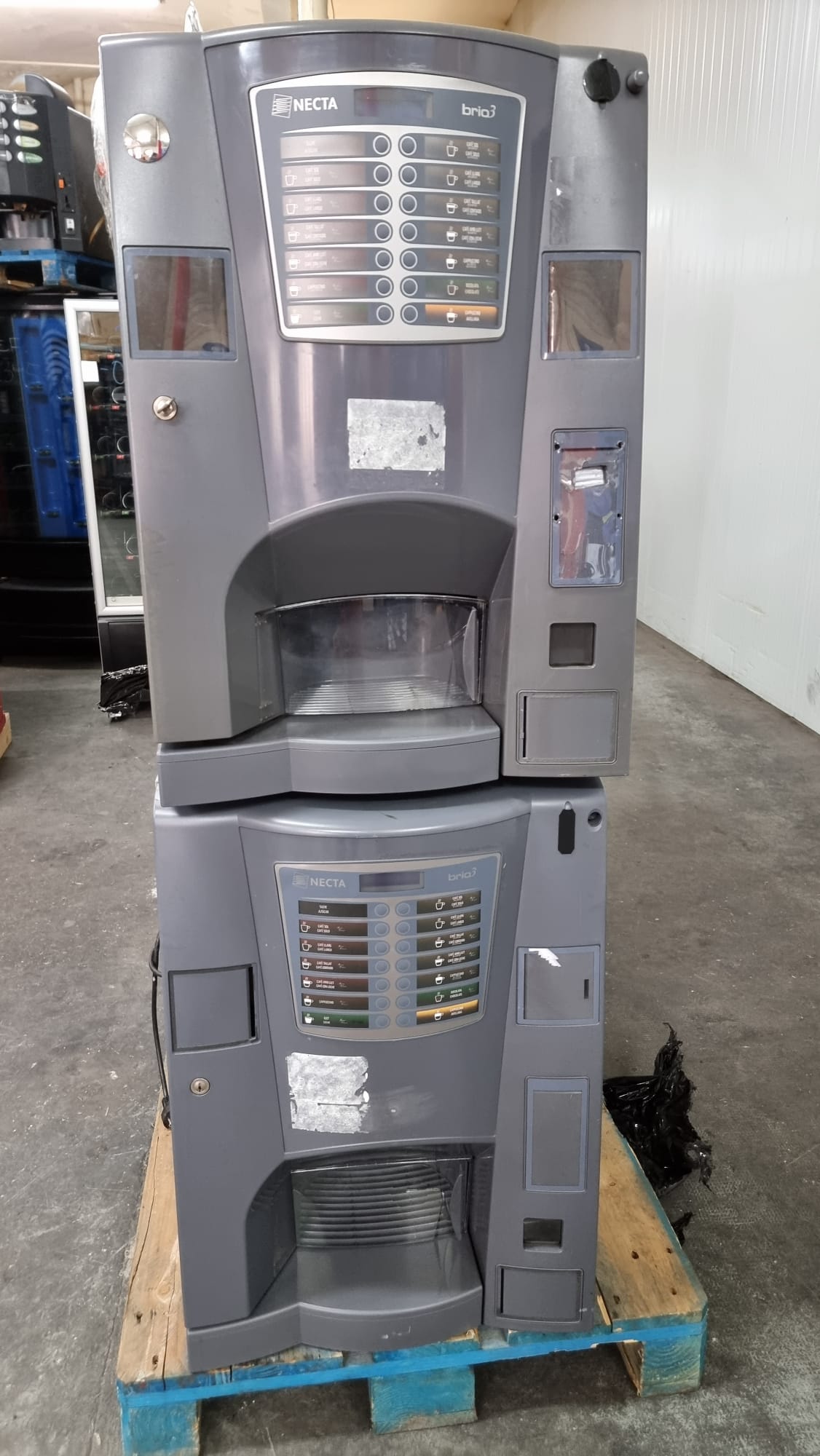 Lote 2 Maquinas vending Necta Brio3 - Subastas Vending 🏷️